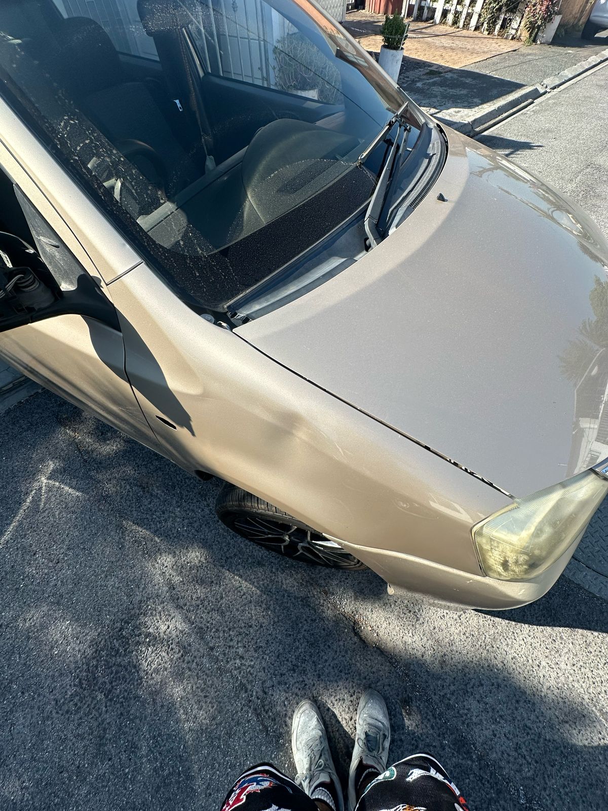 Etios Fender Before